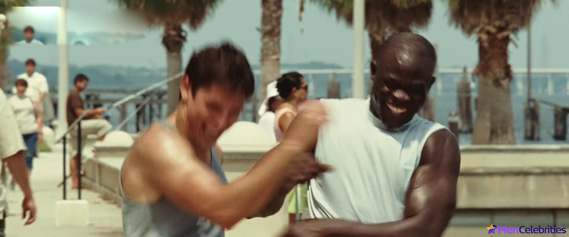 Djimon Hounsou frontal nude and sexy scenes