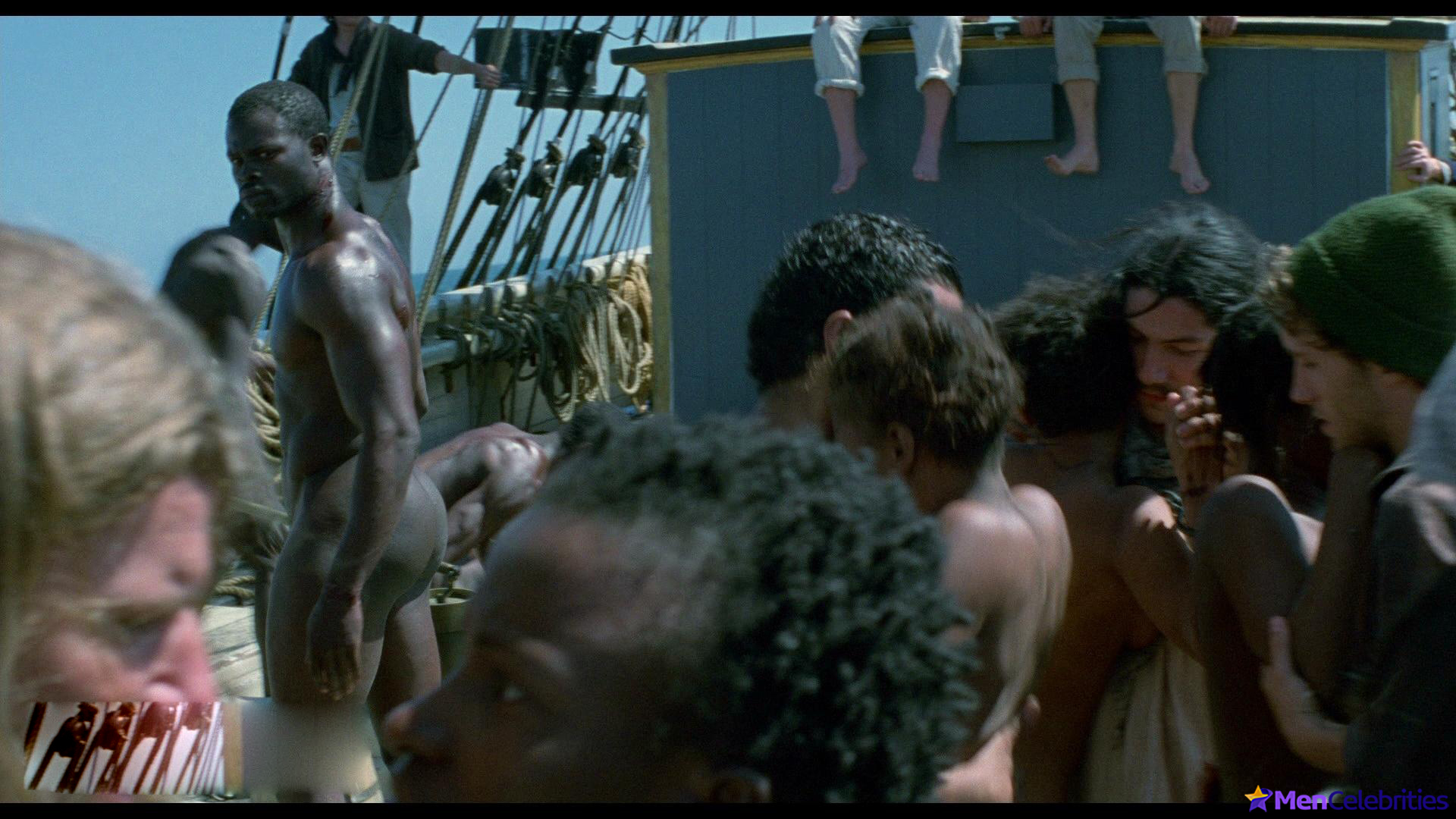 Djimon Hounsou frontal nude