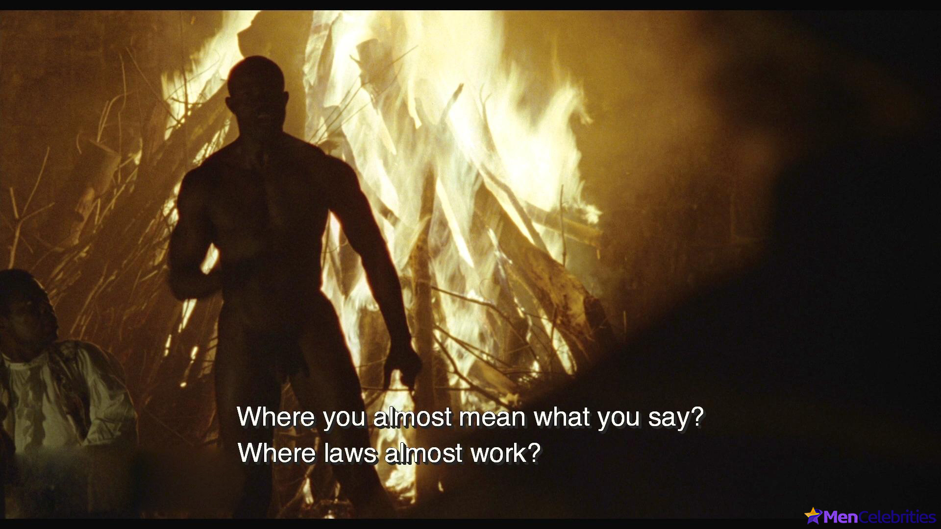 Djimon Hounsou frontal nude and sexy scenes