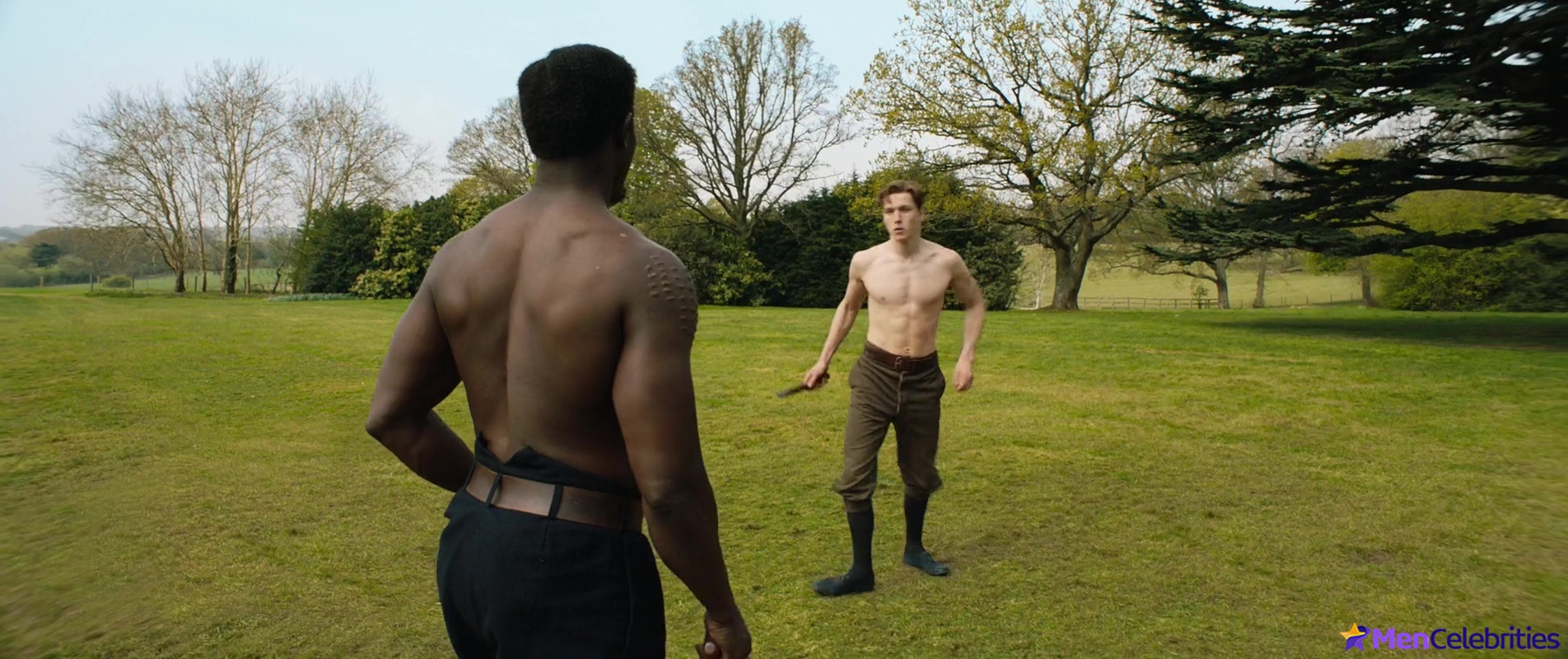 Djimon Hounsou frontal nude and sexy scenes