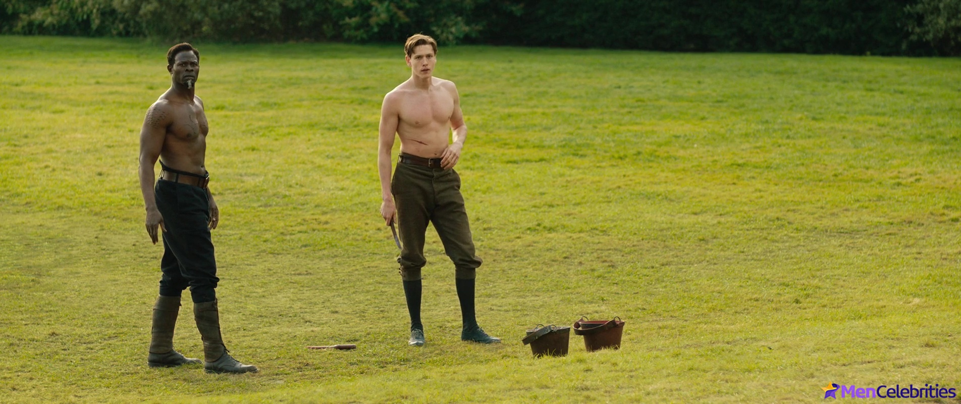 Djimon Hounsou frontal nude and sexy scenes