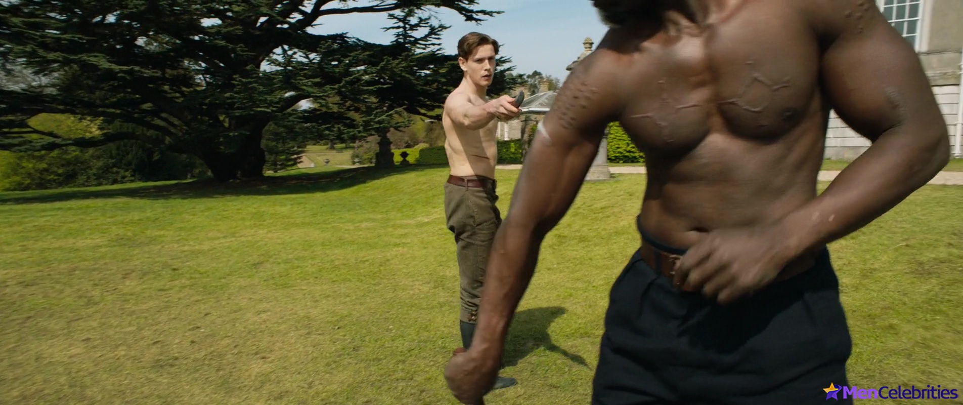 Djimon Hounsou frontal nude and sexy scenes