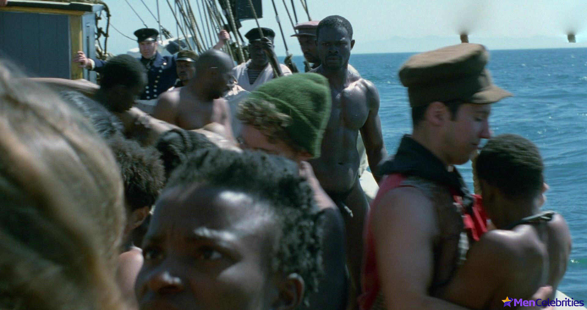 Djimon Hounsou nude cock