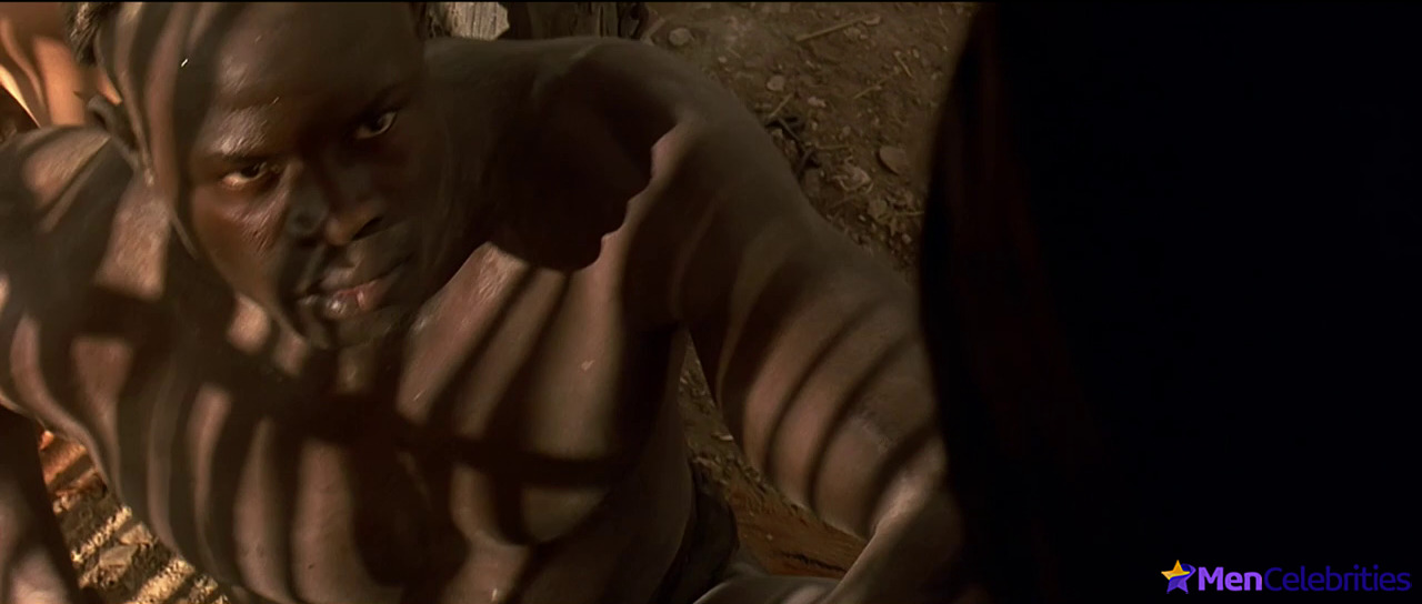 Djimon Hounsou frontal nude and sexy scenes