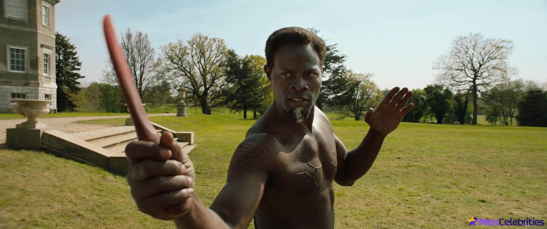 Djimon Hounsou frontal nude and sexy scenes