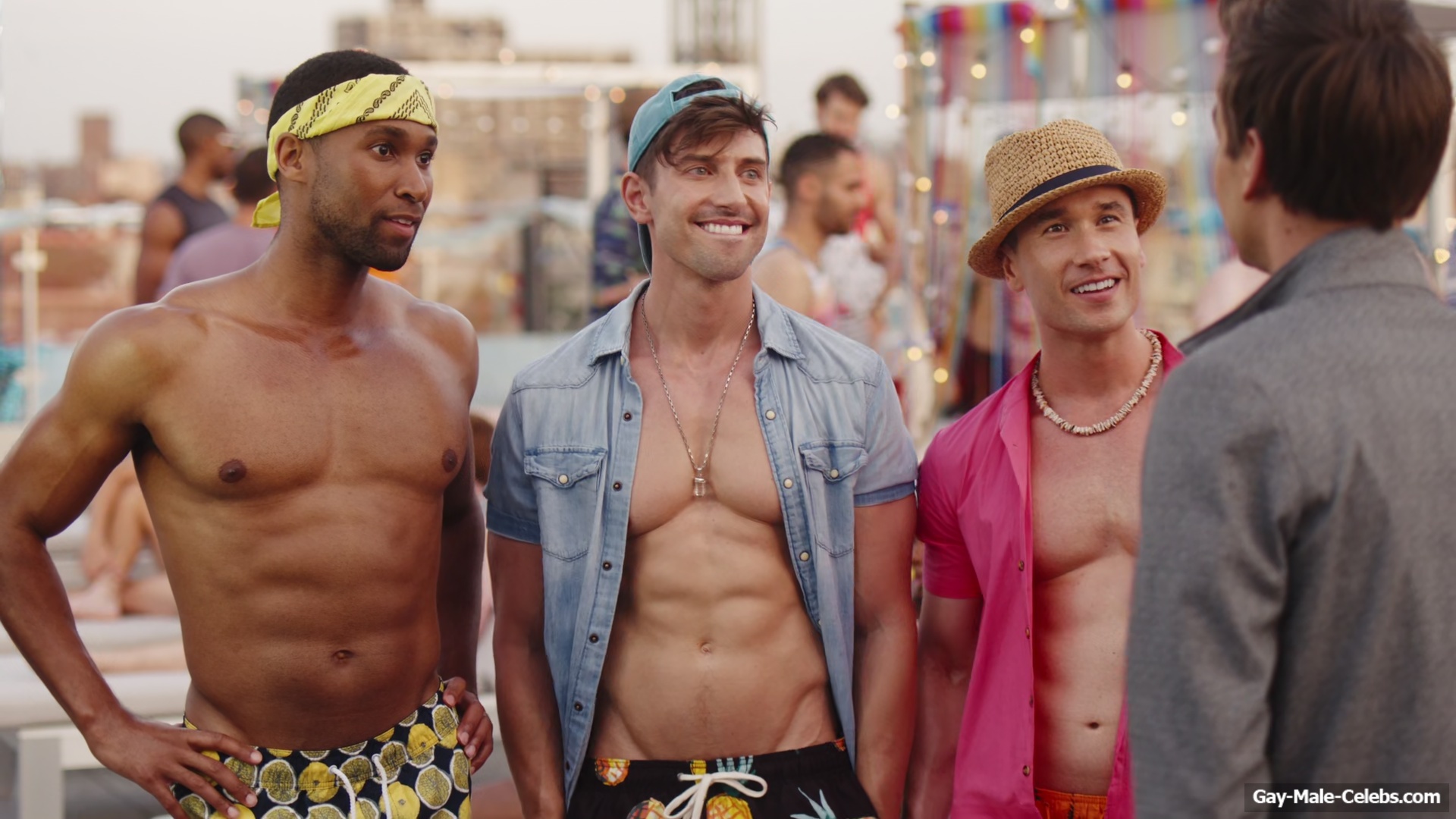 Drew Tarver And Other Nude Bulge in The Other Two