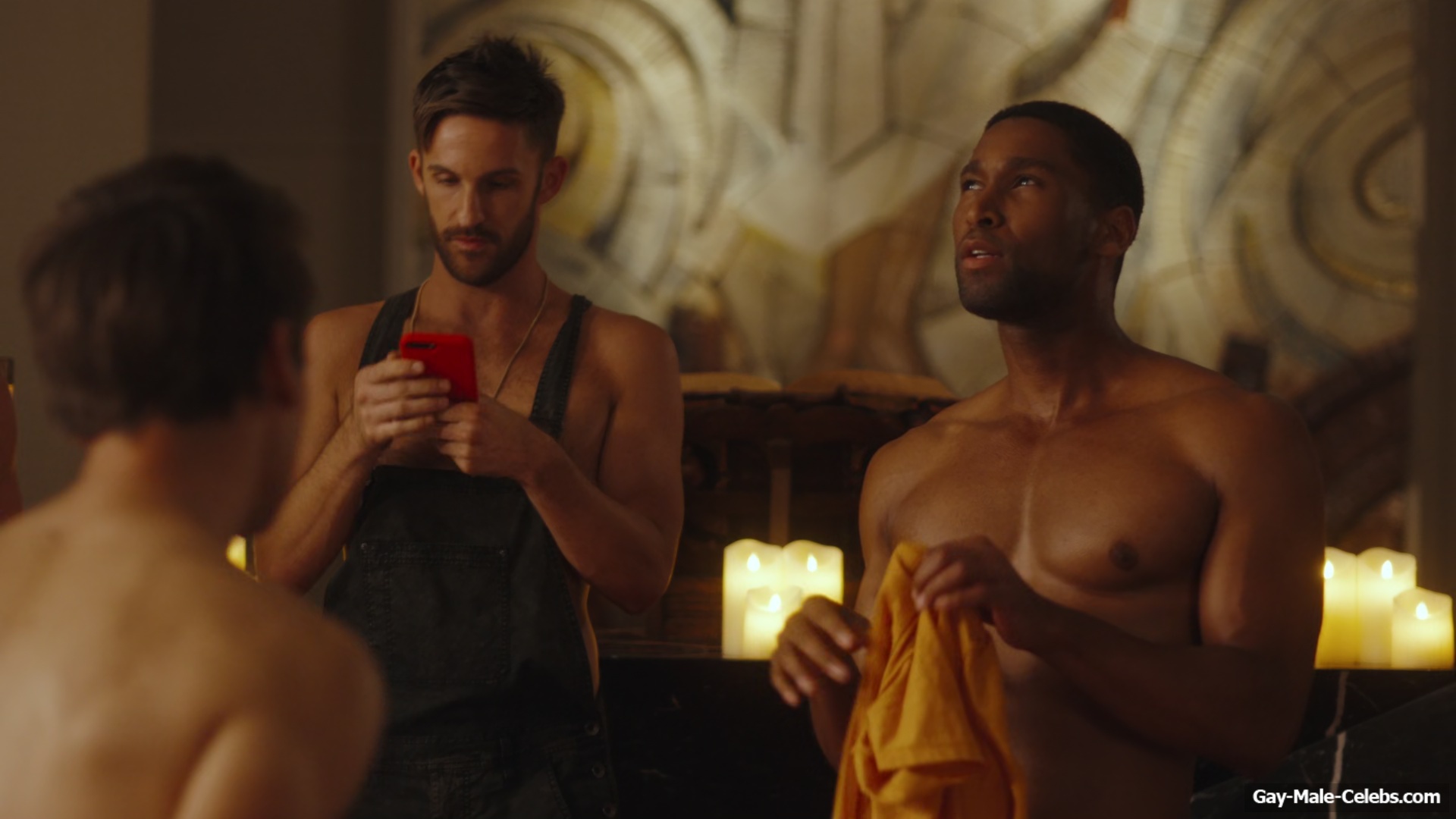 Drew Tarver And Other Nude Bulge in The Other Two