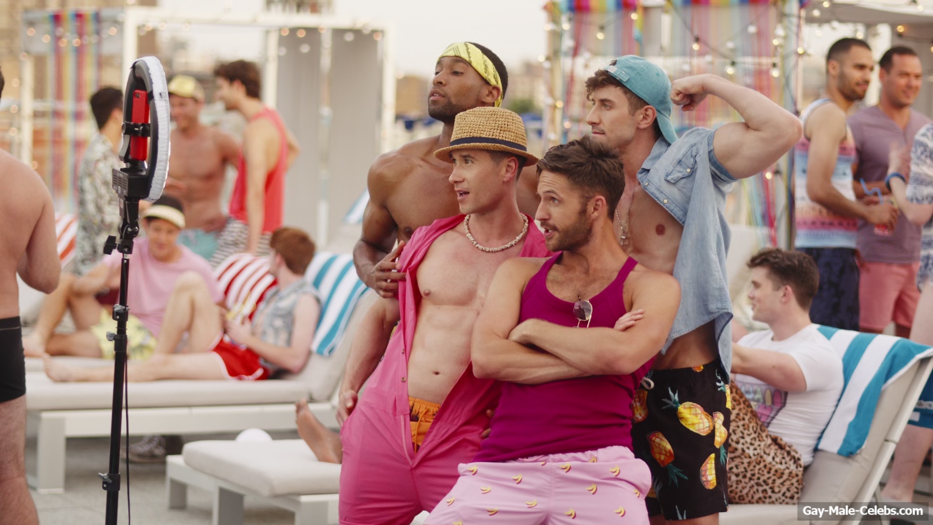 Drew Tarver And Other Nude Bulge in The Other Two