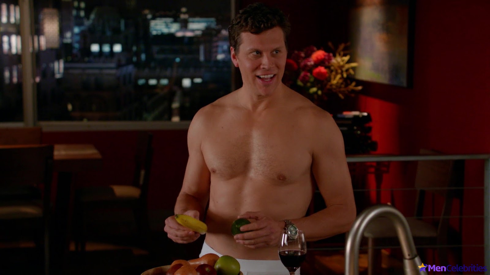 Hayes MacArthur nude and underwear scenes