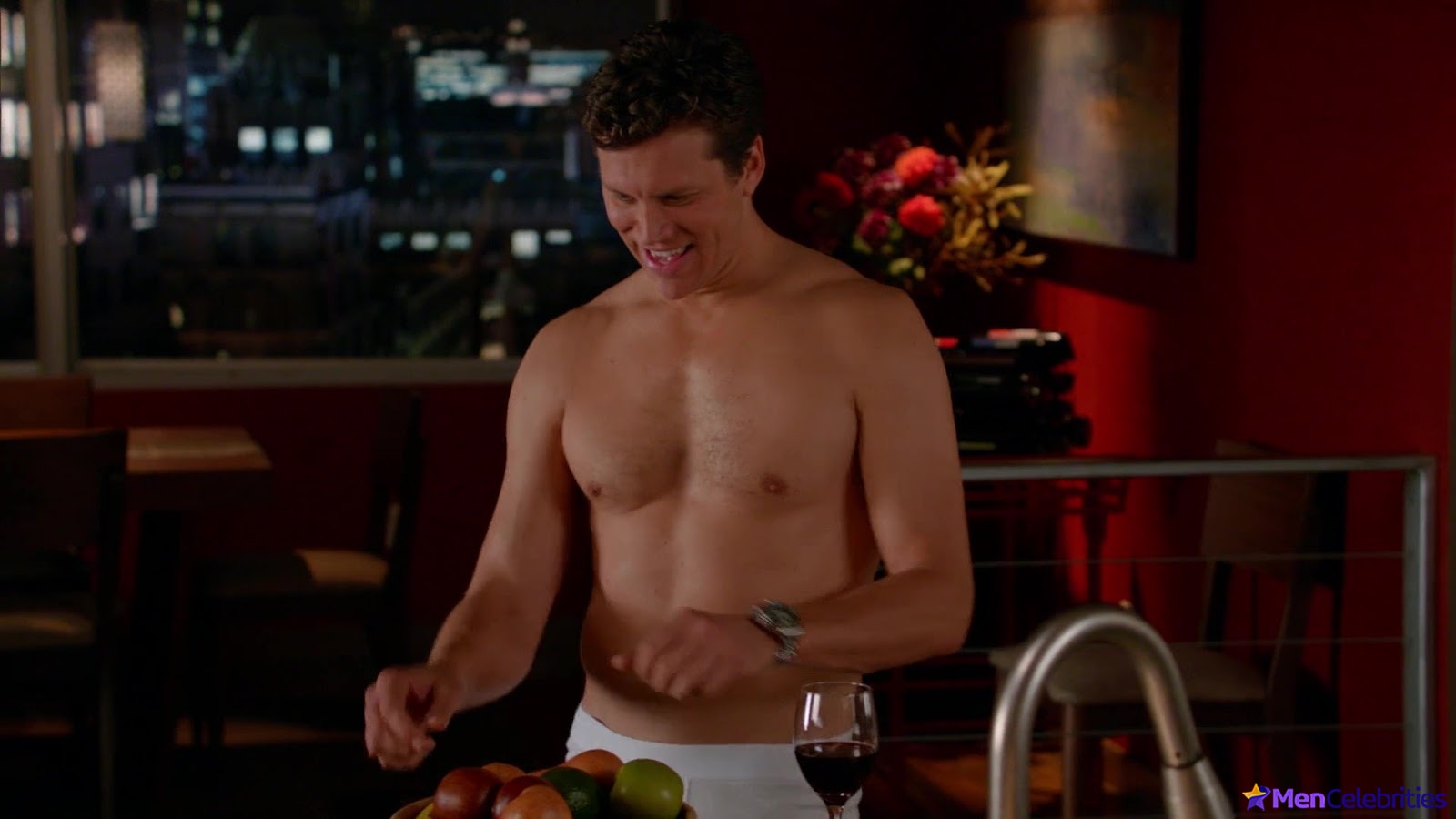 Hayes MacArthur nude and underwear scenes