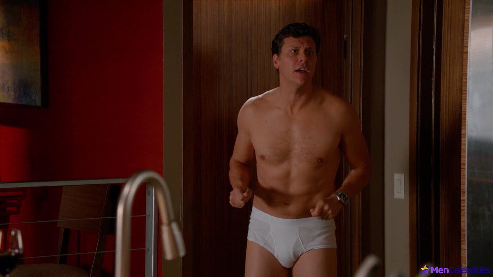 Hayes MacArthur nude and underwear scenes