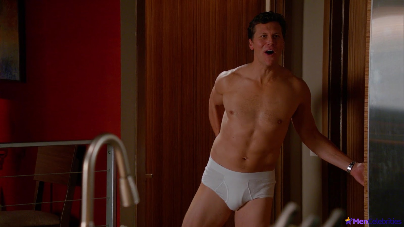 Hayes MacArthur nude and underwear scenes