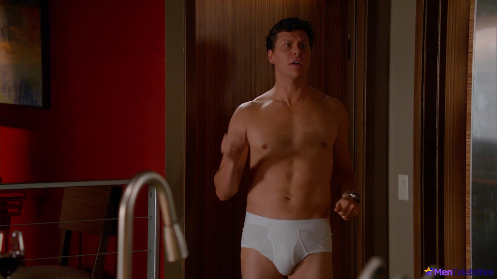 Hayes MacArthur nude and underwear scenes