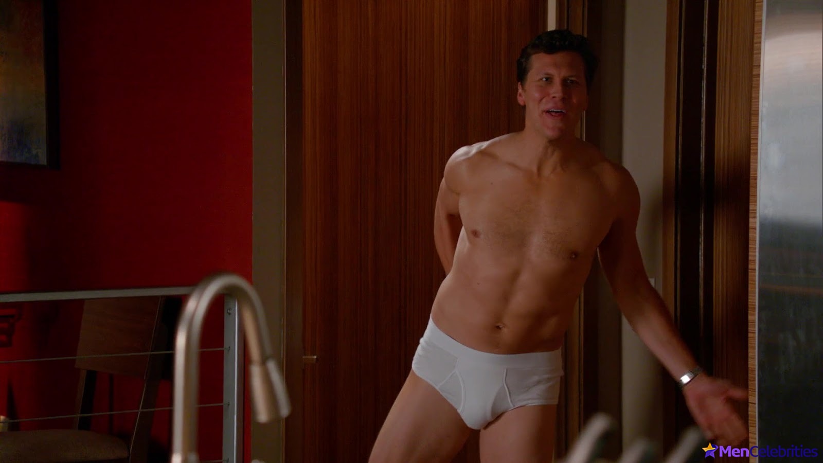 Hayes MacArthur nude and underwear scenes