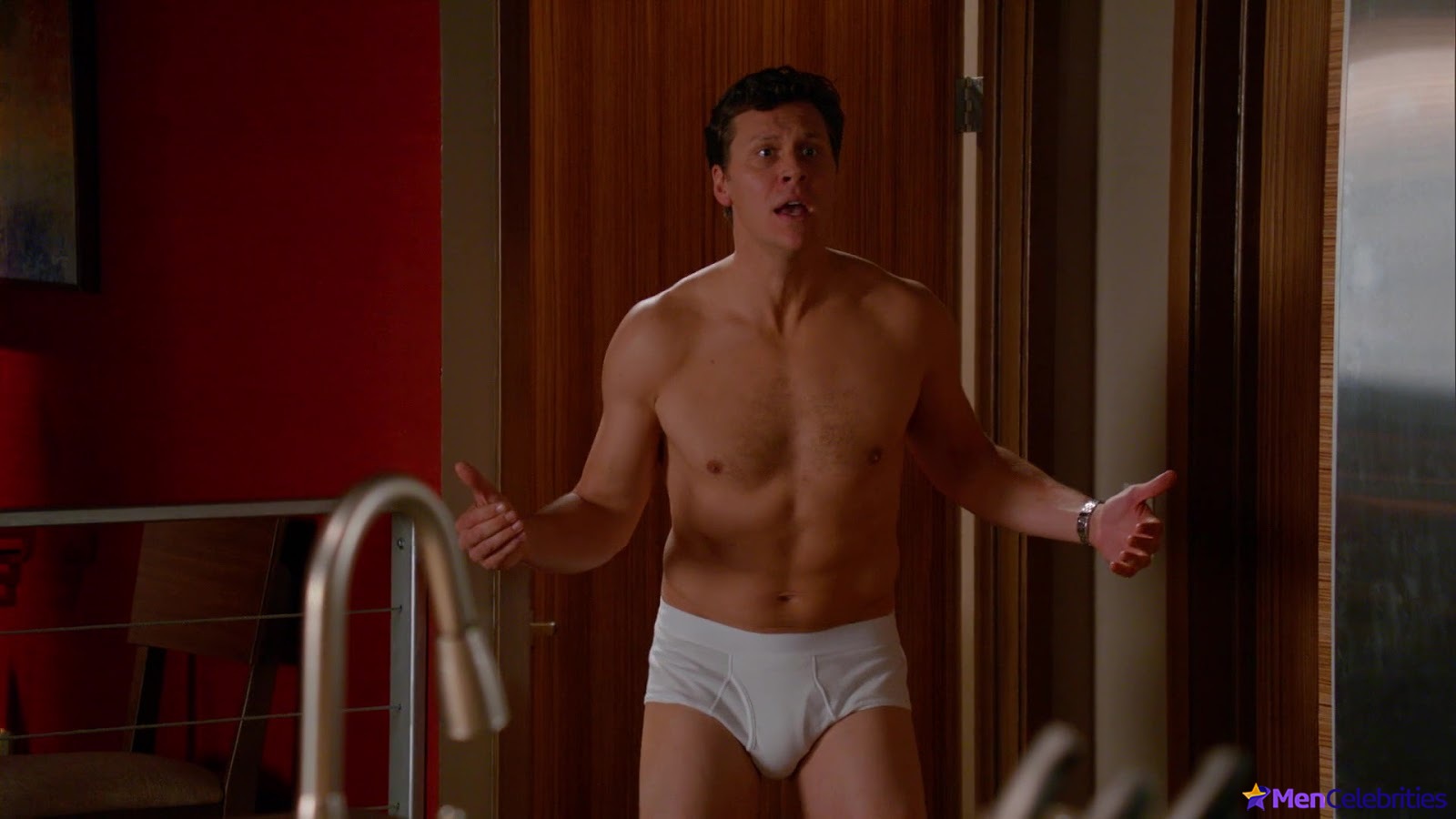 Hayes MacArthur nude and underwear scenes