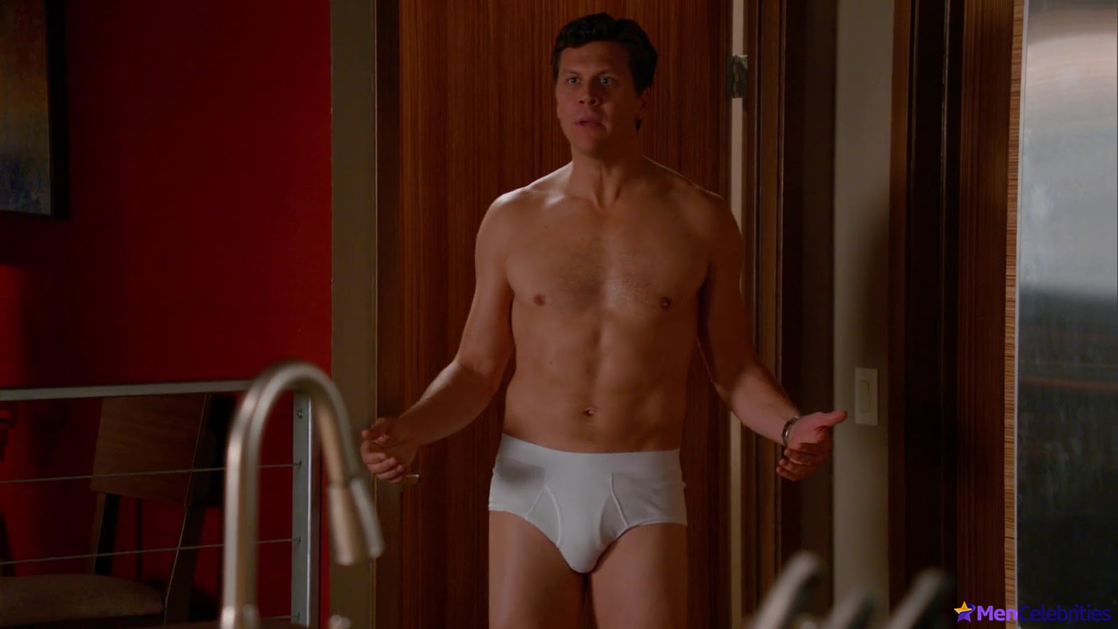 Hayes MacArthur nude and underwear scenes