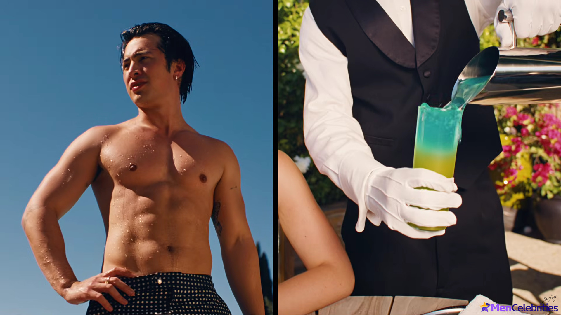 Hudson Williams shirtless for Madwoman Video