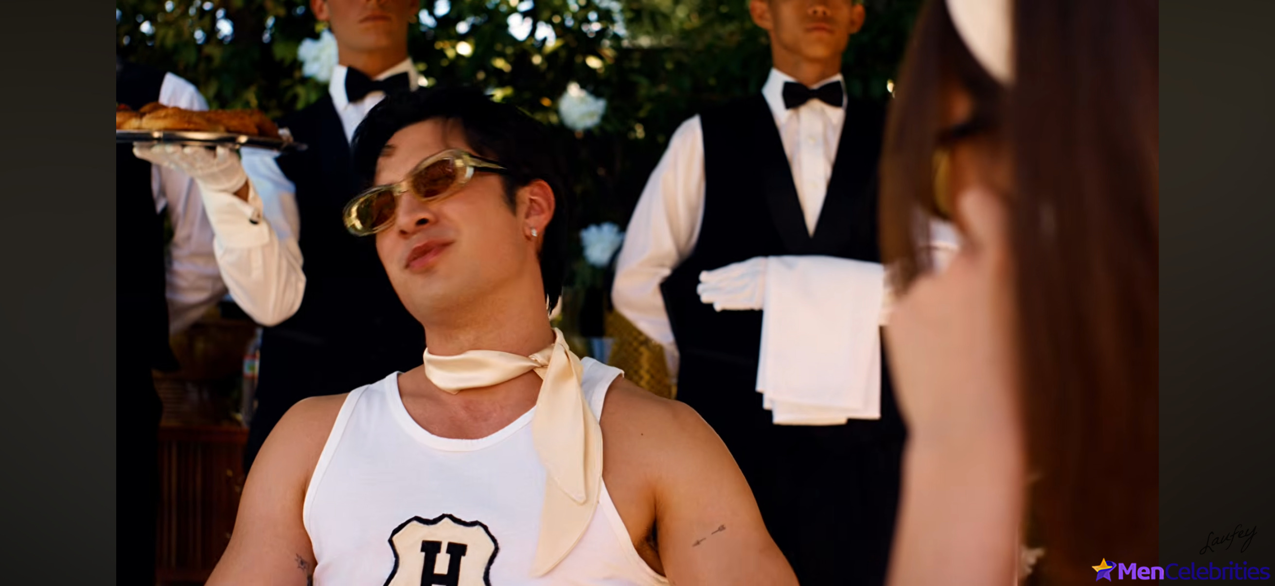 Hudson Williams shirtless for Madwoman Video