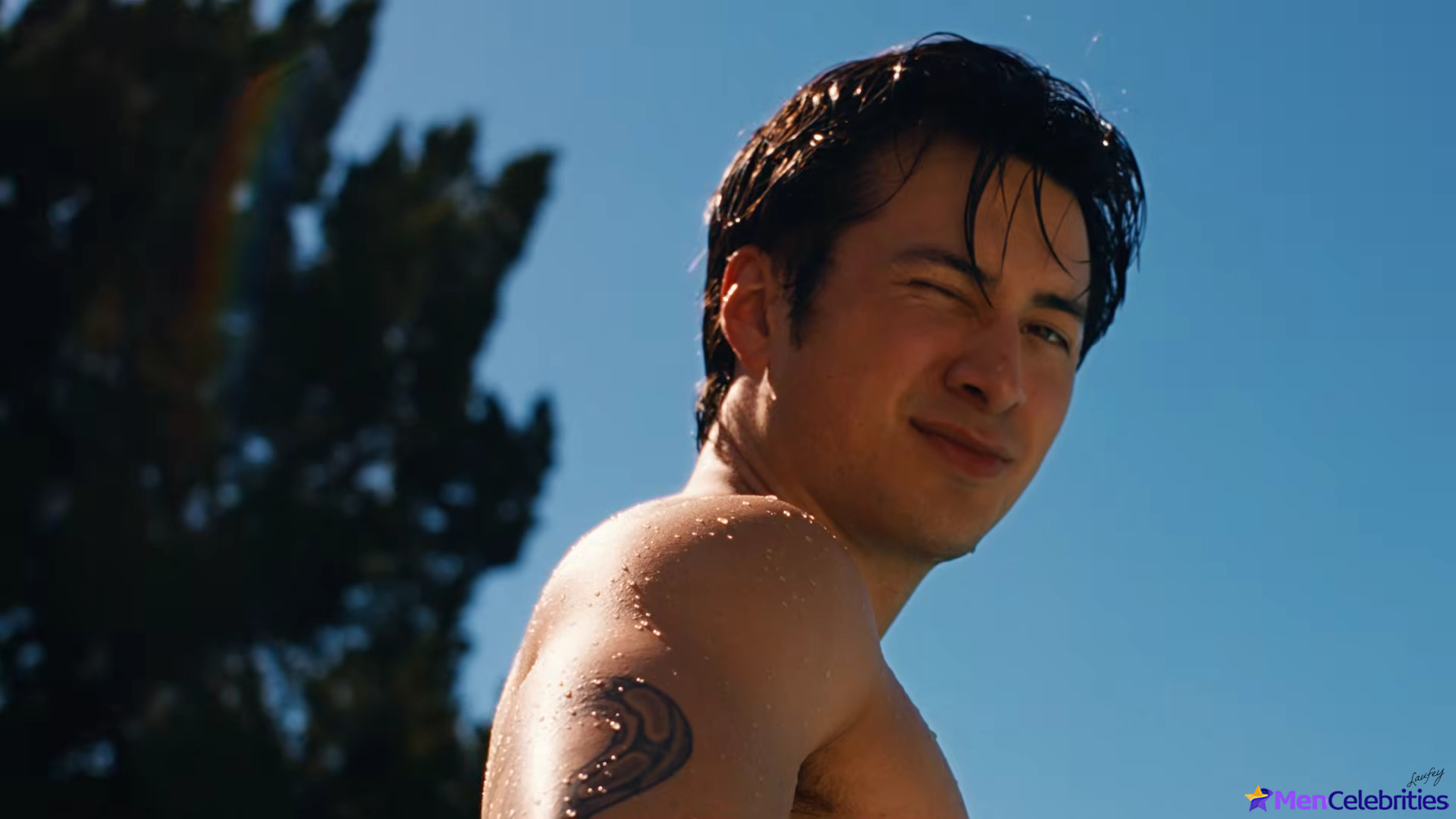 Hudson Williams shirtless for Madwoman Video