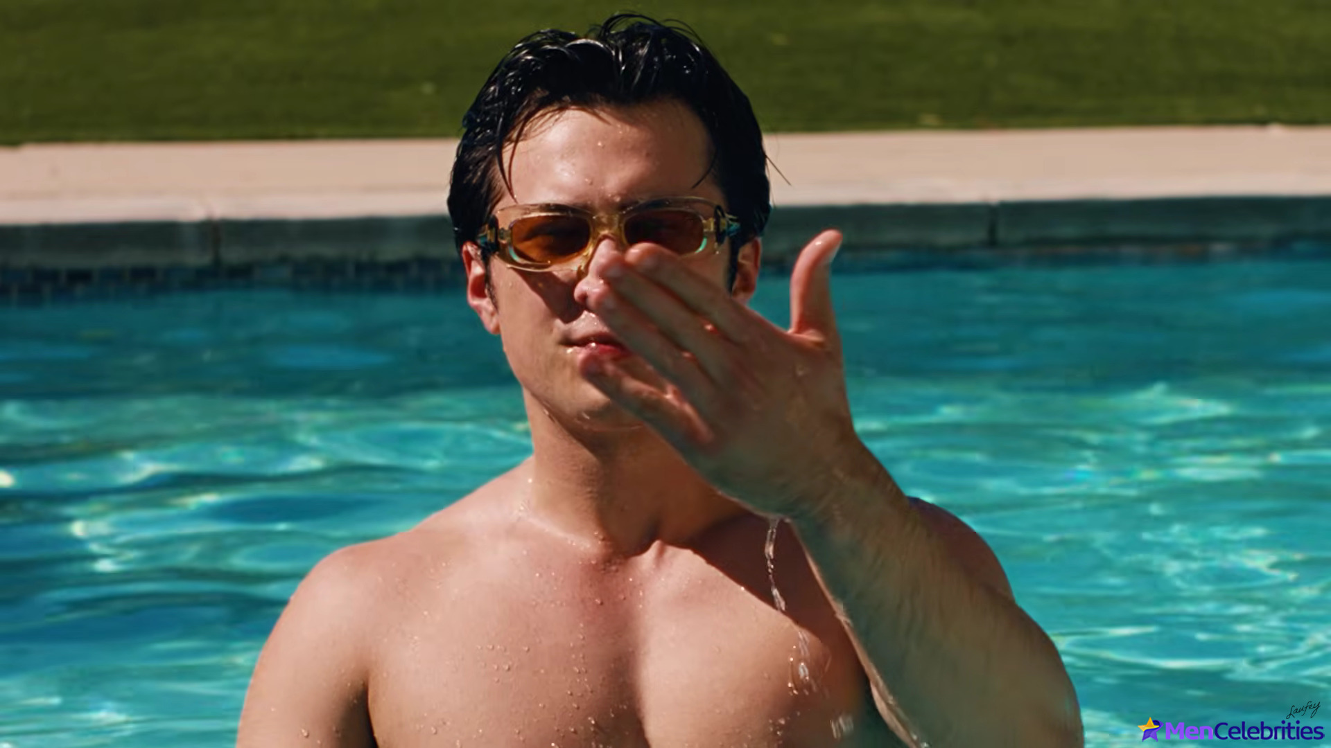 Hudson Williams shirtless for Madwoman Video