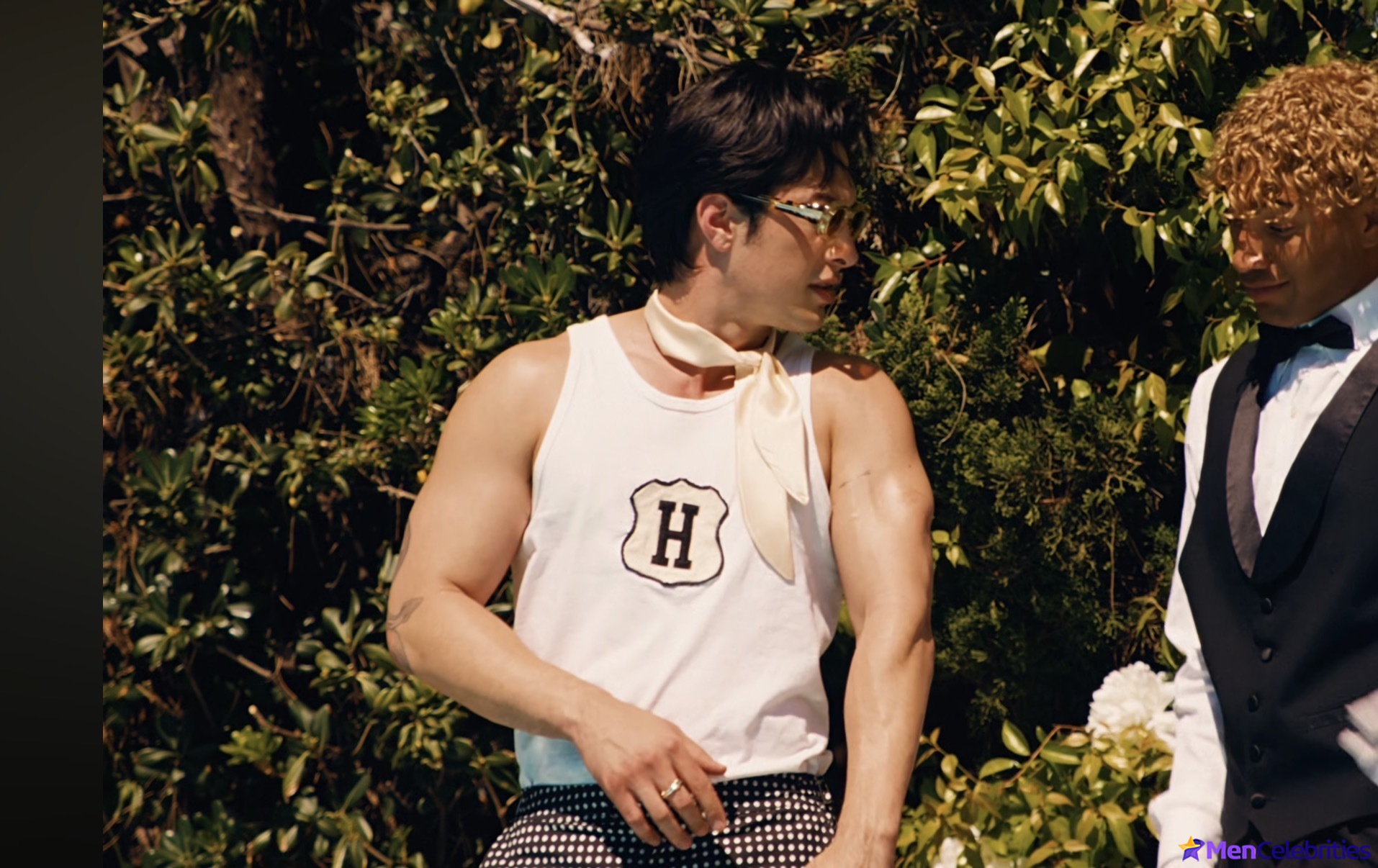 Hudson Williams shirtless for Madwoman Video