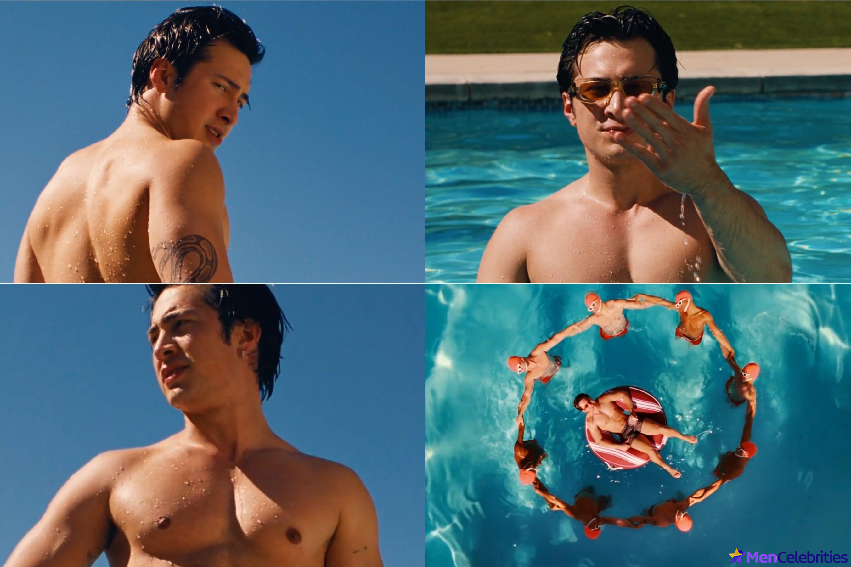 Hudson Williams shirtless for Madwoman Video