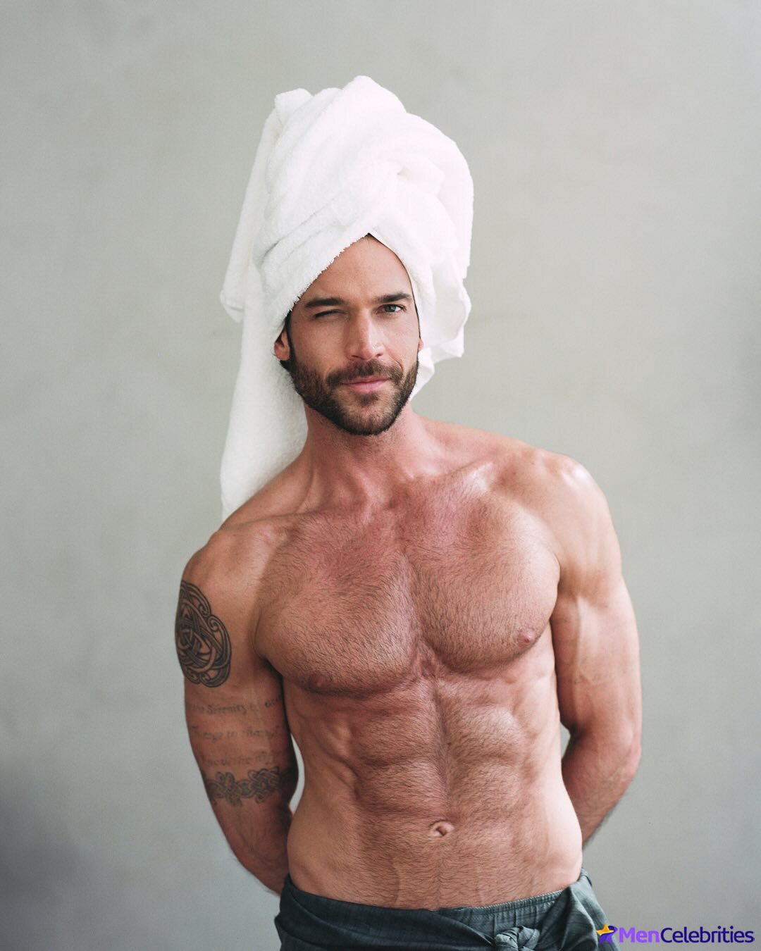 Jack Schumacher shirtless