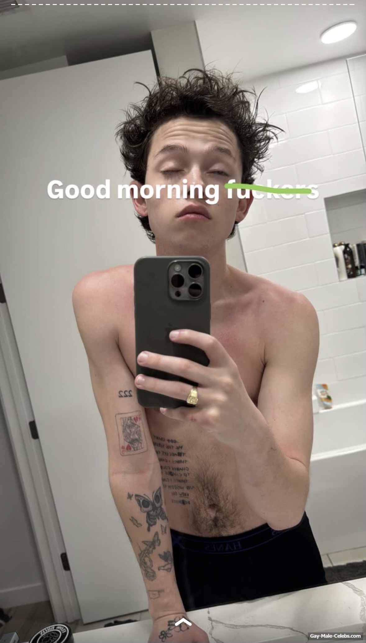 Jacob Sartorius nude and underwear selfie pics