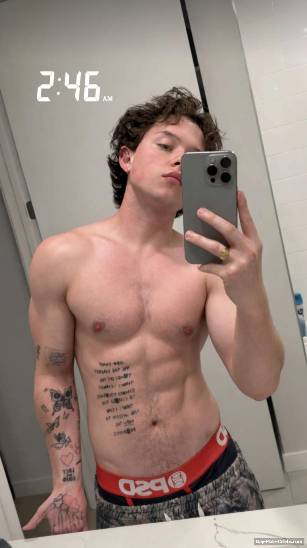 Jacob Sartorius nude and underwear selfie pics