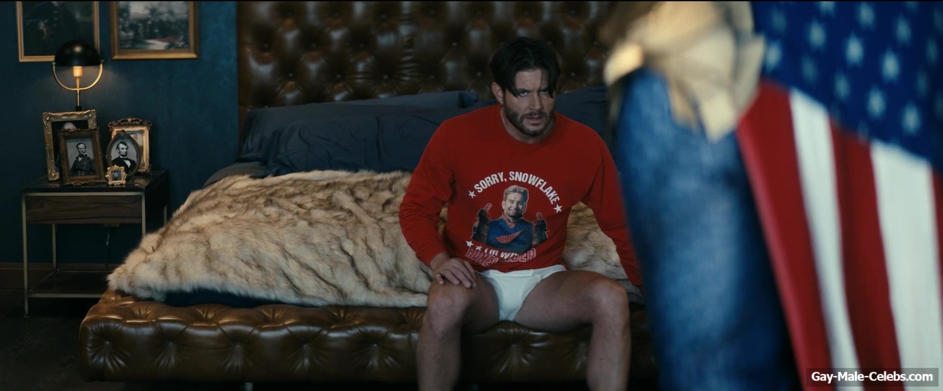 Jensen Ackles Cock Bulge And Underwear Scenes in The Boys