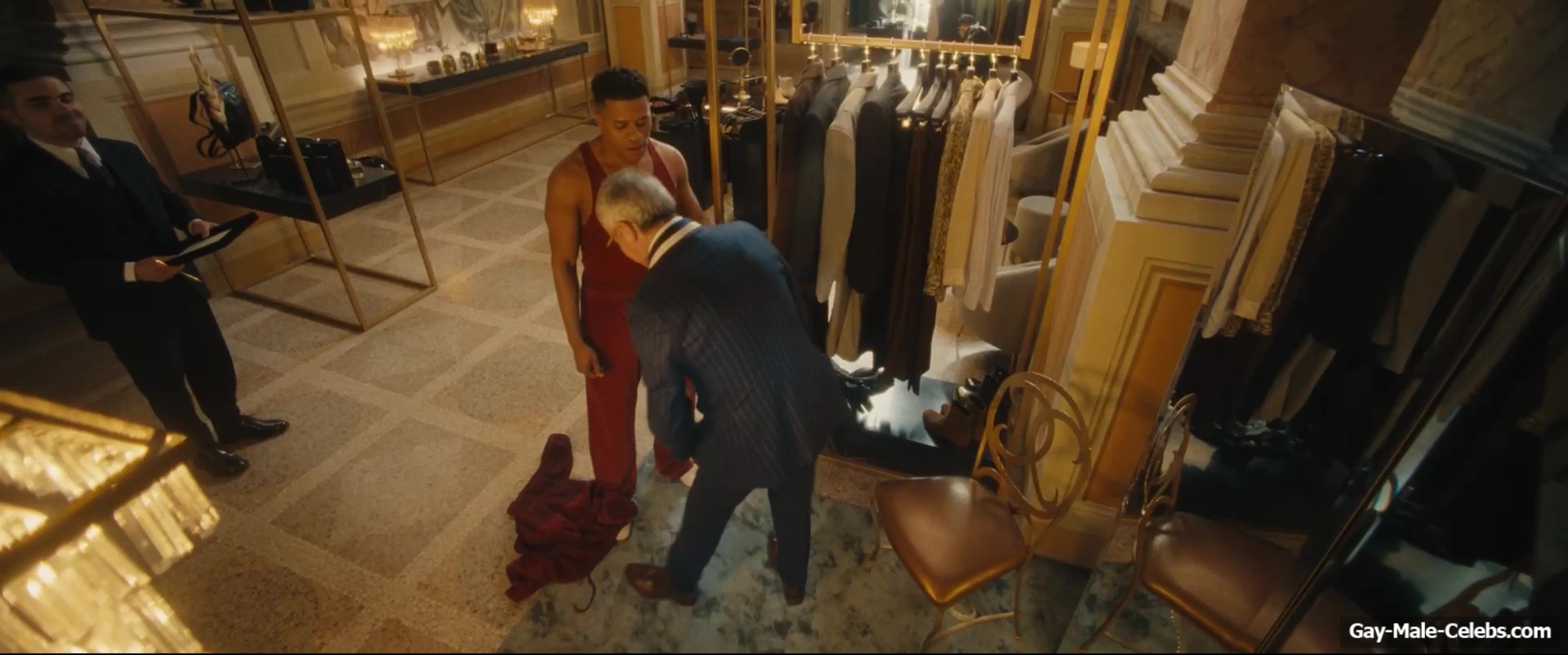 Jeremy Pope nude and sex scenes in The Beauty