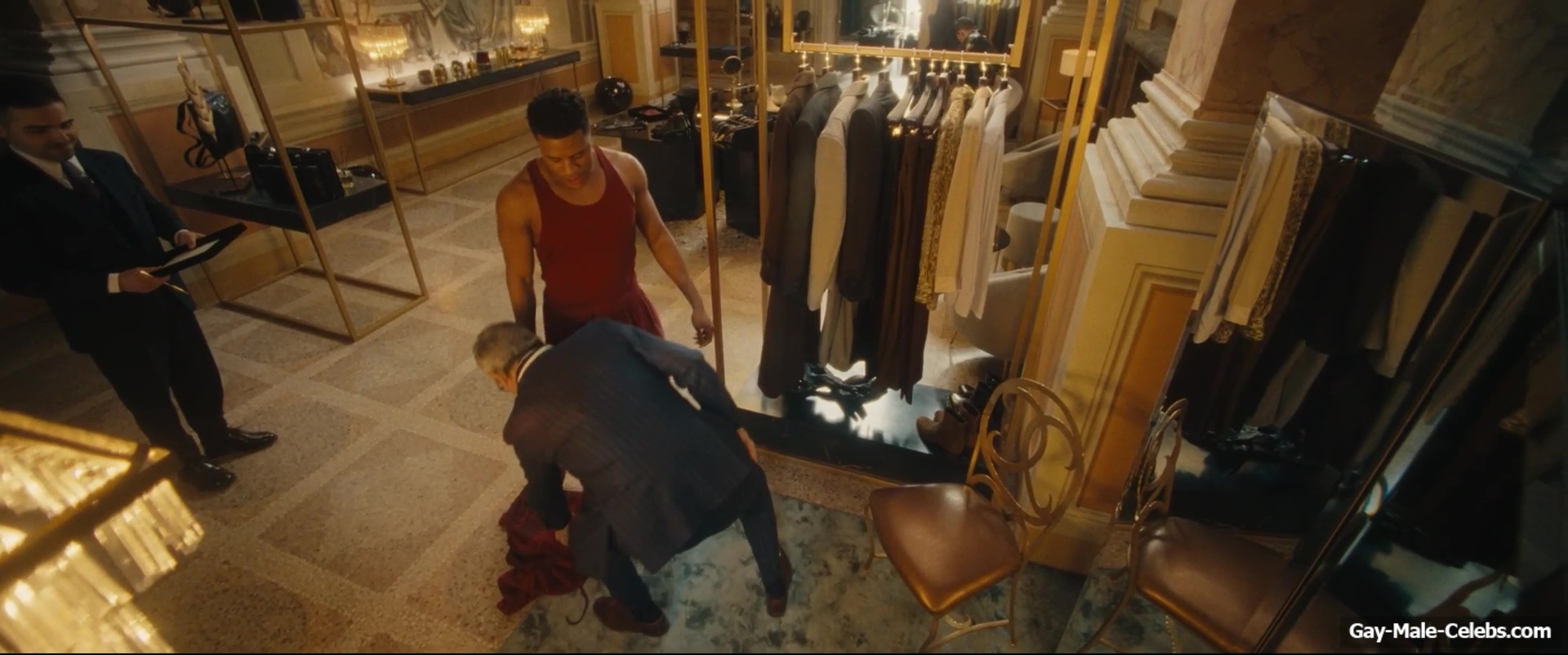 Jeremy Pope nude and sex scenes in The Beauty