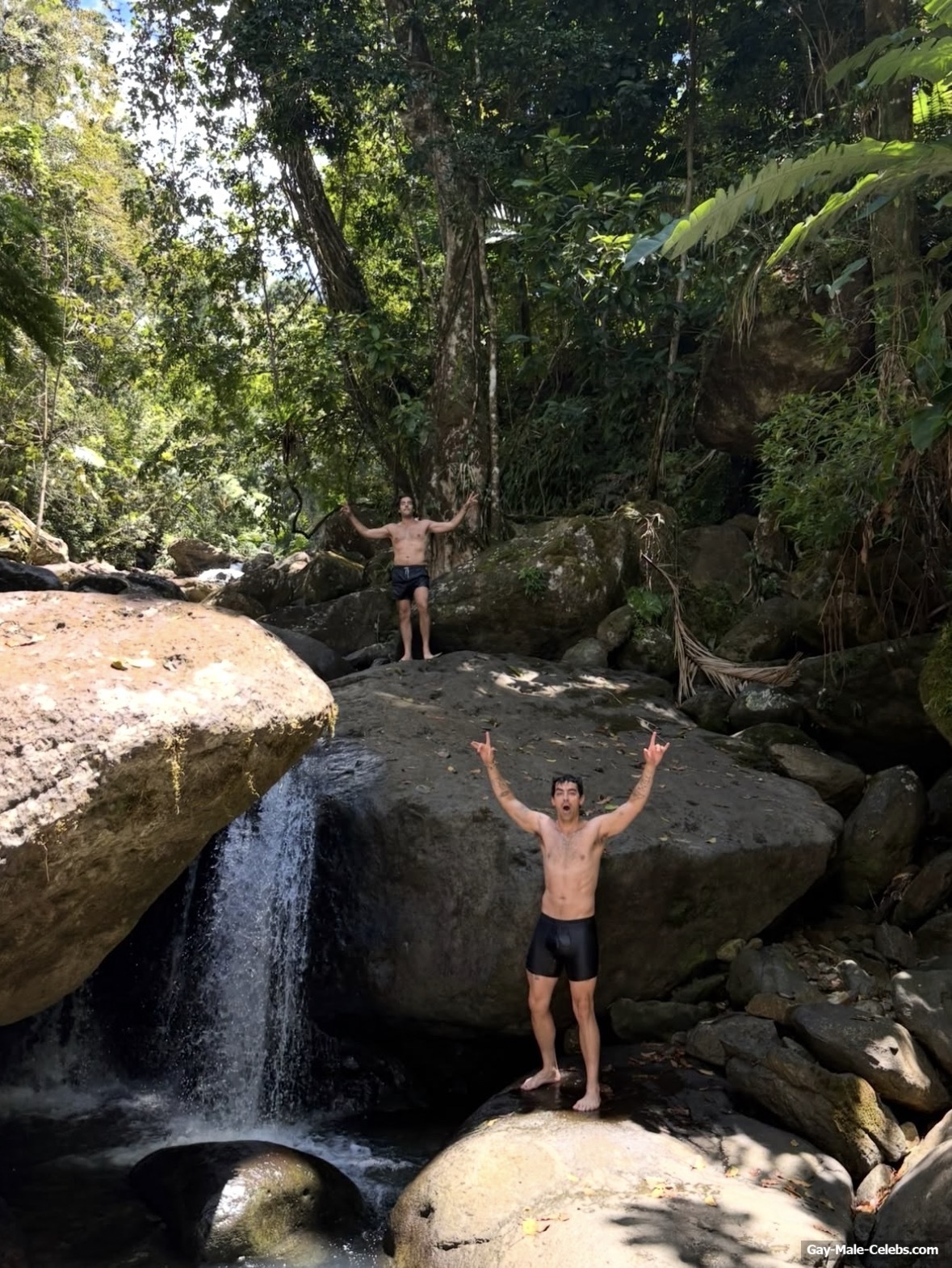 Joe Jonas Shirtless And Cock Bulge Video