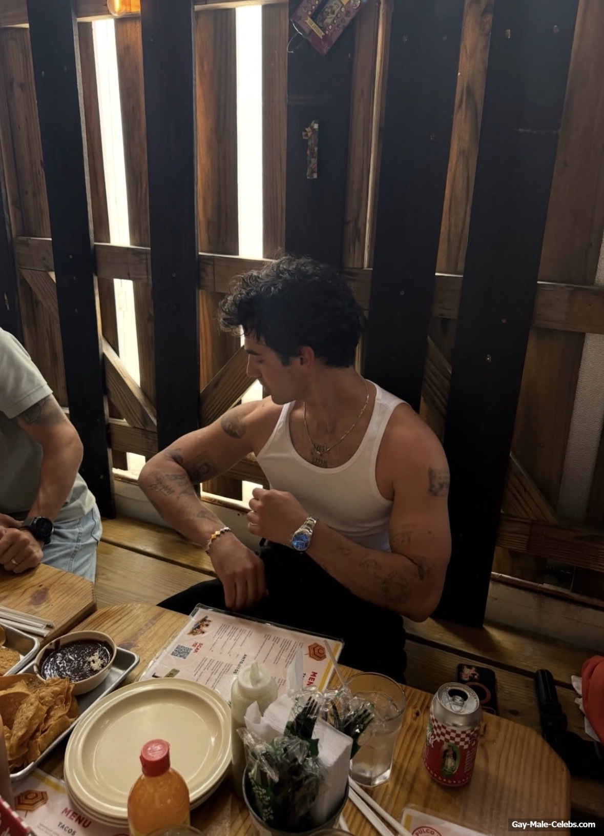 Joe Jonas Shirtless And Cock Bulge Video