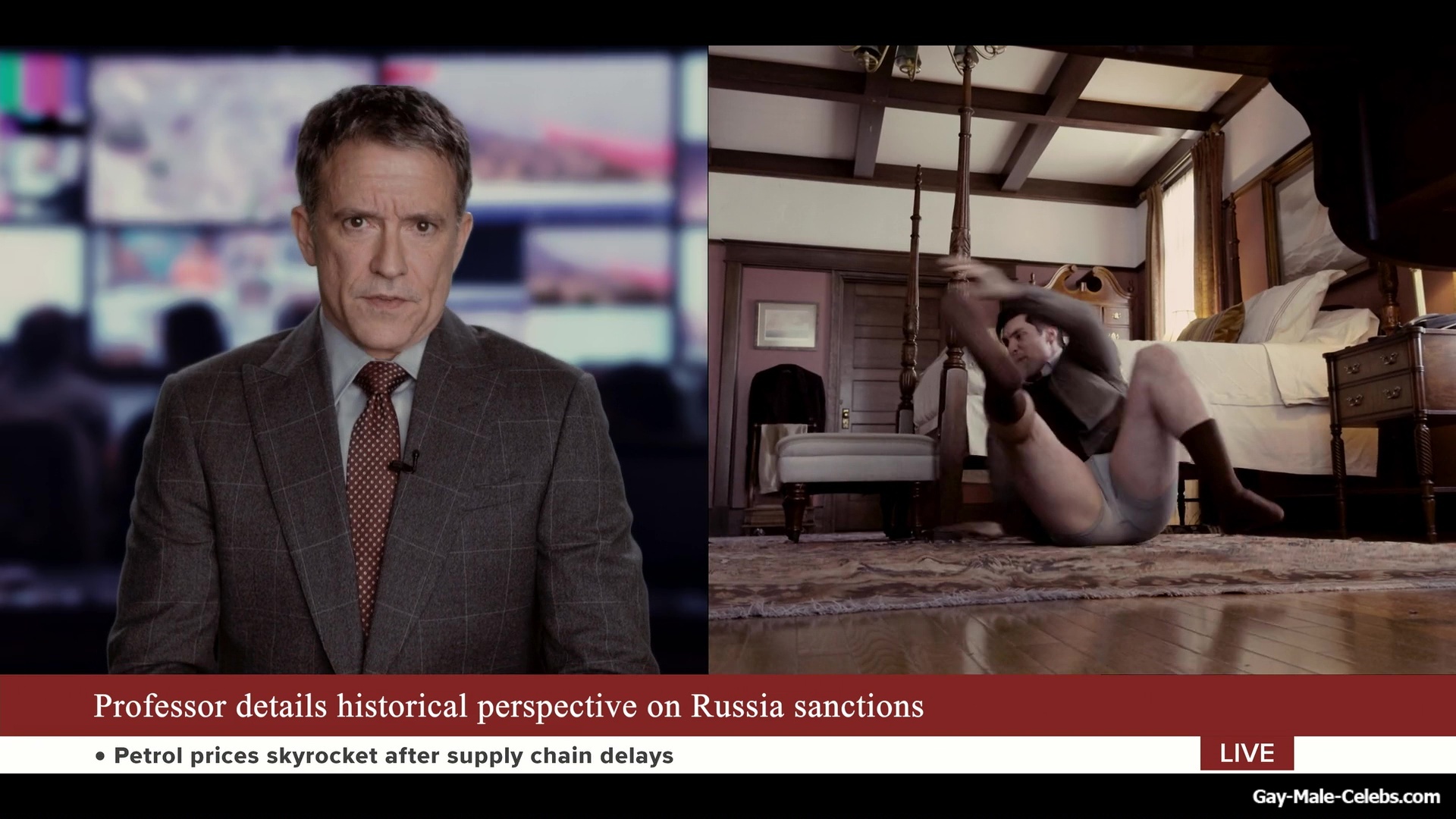 Jonah Beckett Nude Ass Scenes in Rooster