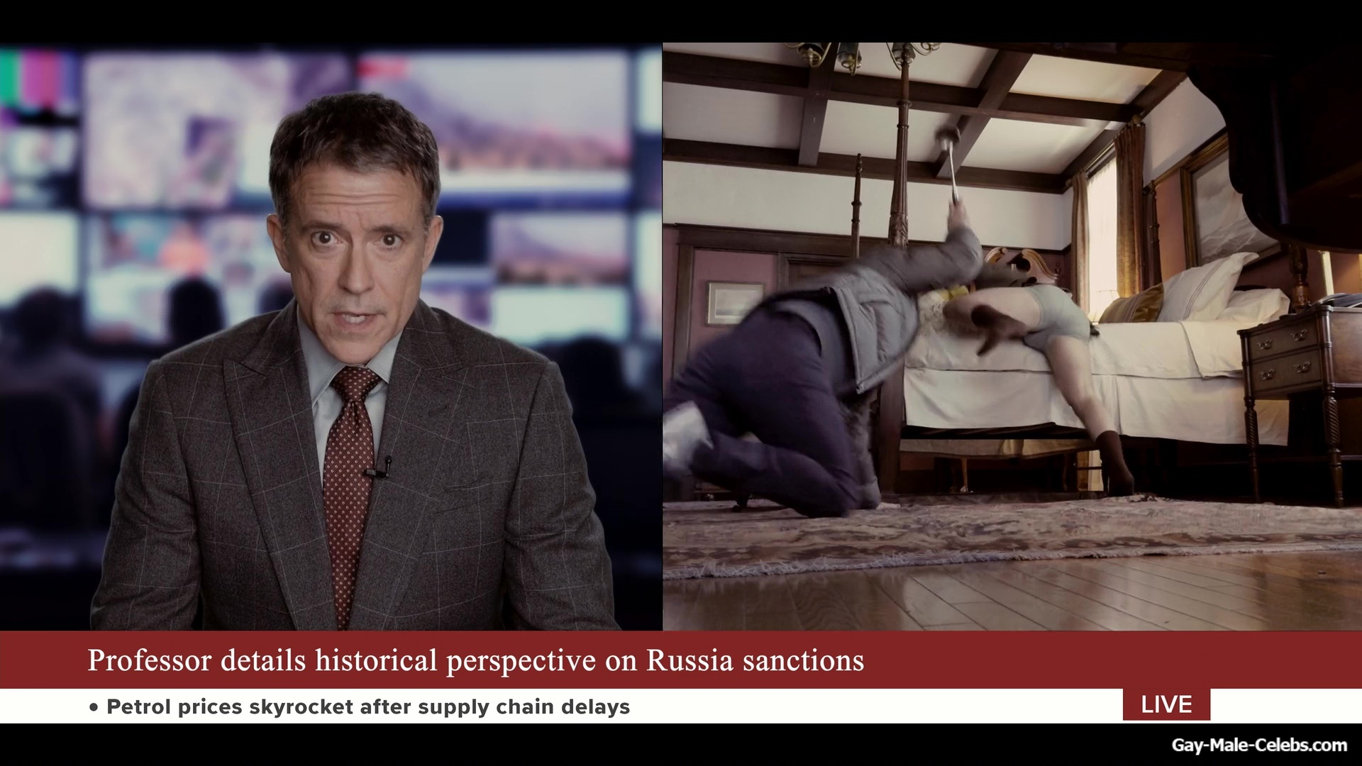 Jonah Beckett Nude Ass Scenes in Rooster