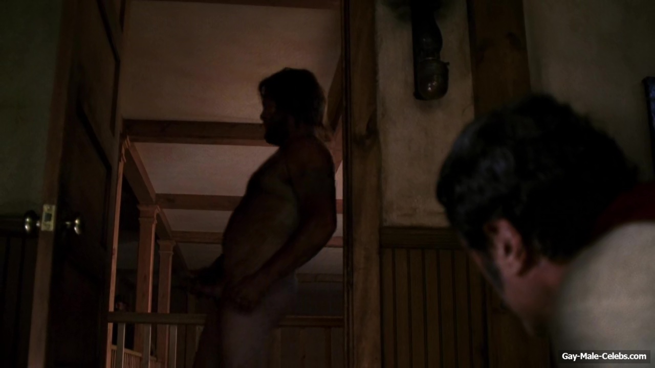 Nick Offerman Nude Real Penis Scenes in Deadwood