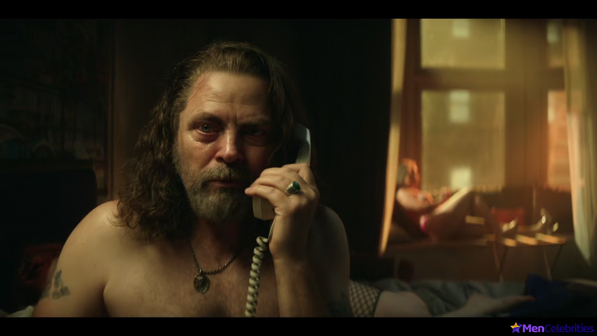 Nick Offerman nude cock and gay sex scenes