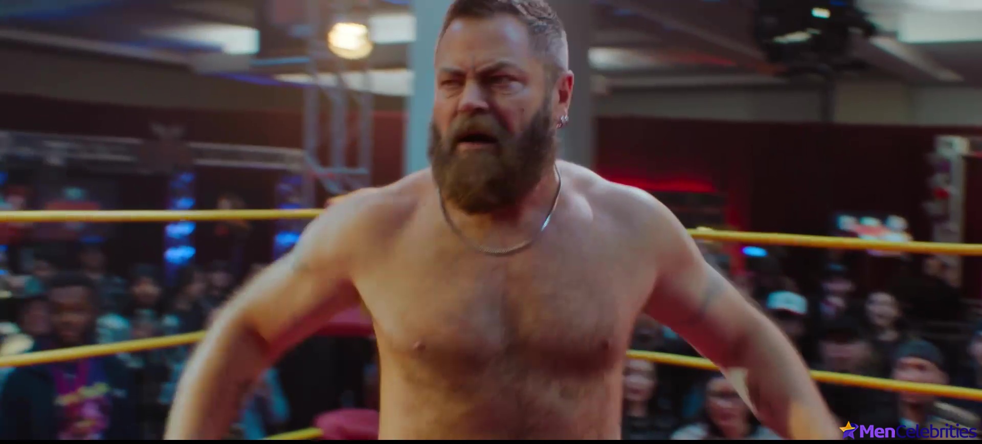 Nick Offerman shirtless