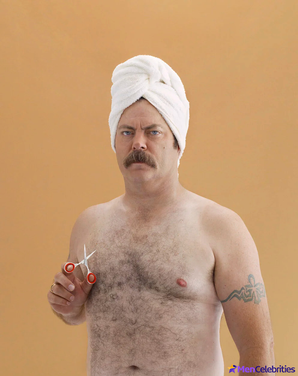Nick Offerman nude and sexy pics