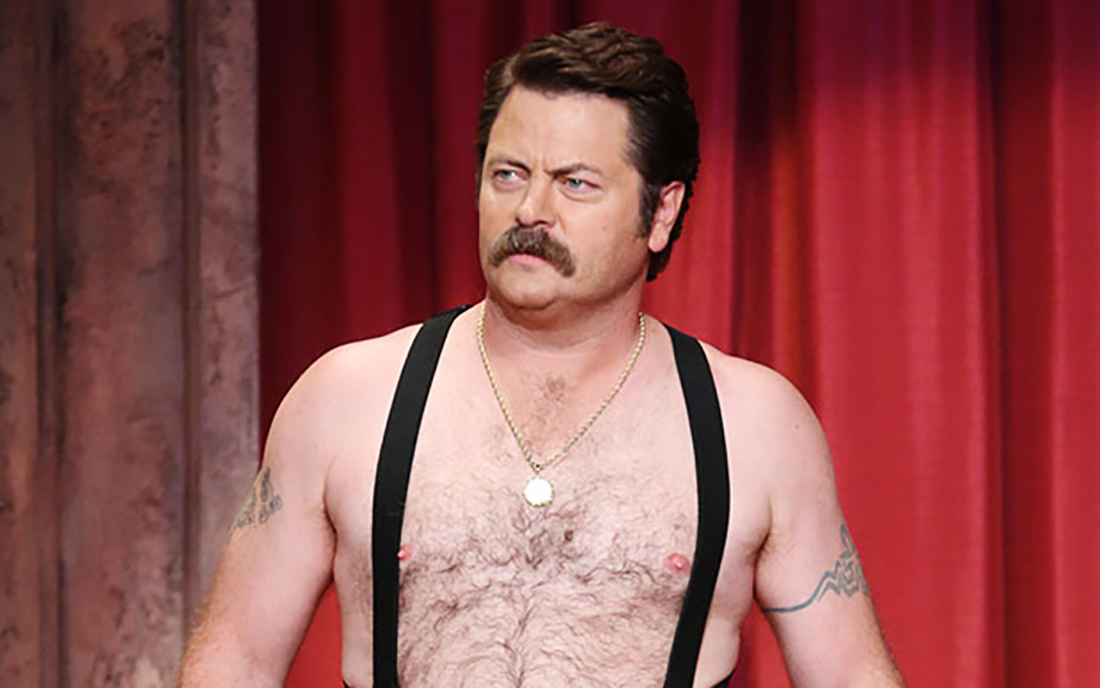 Nick Offerman Uncensored Nude Dick Pics & Gay Videos Collections