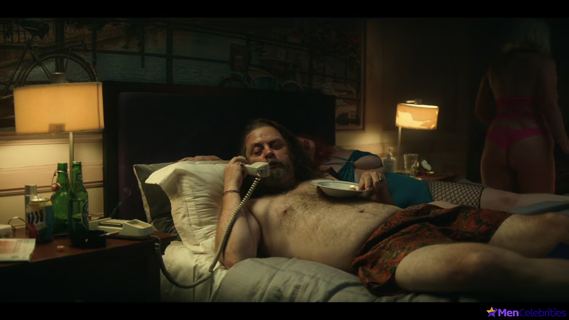 Nick Offerman nude cock and gay sex scenes