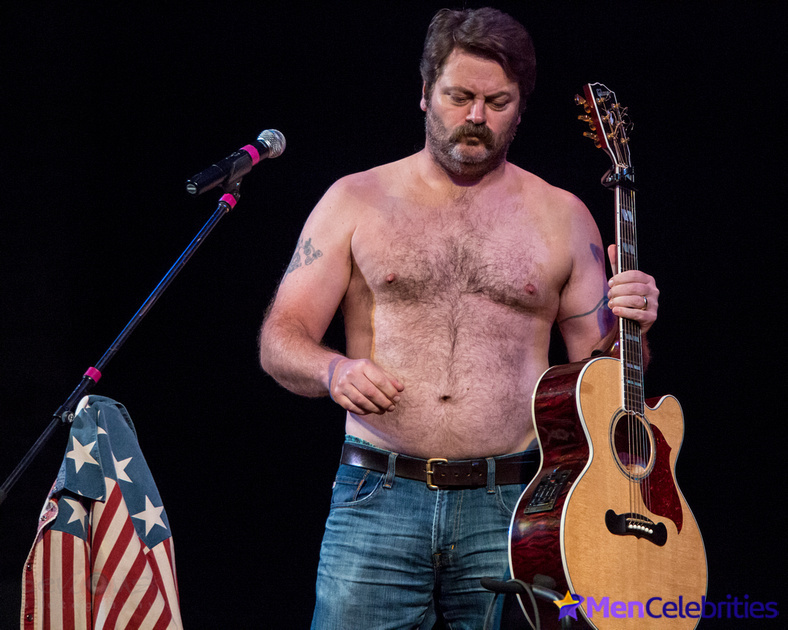Nick Offerman nude and sexy pics
