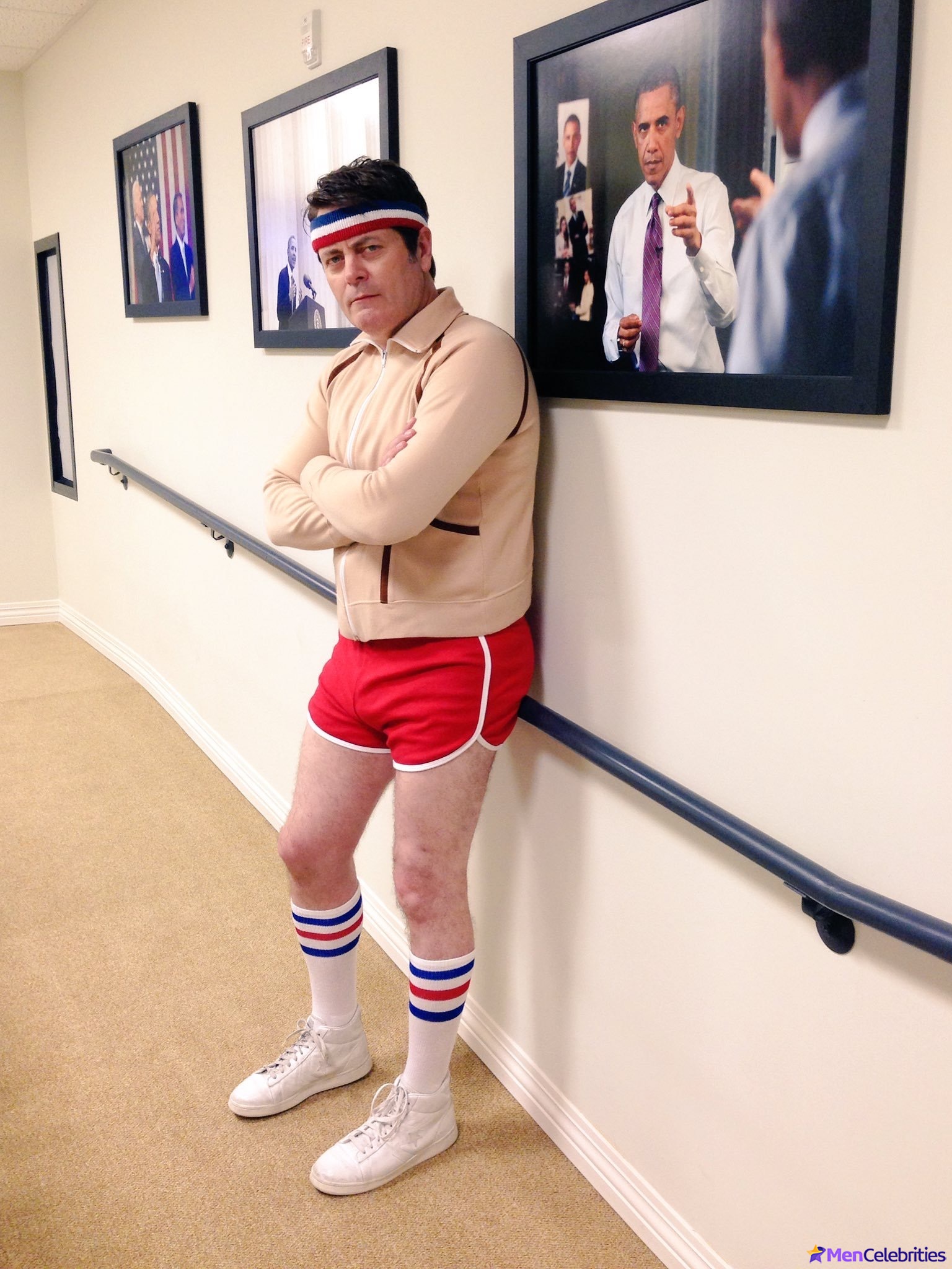 Nick Offerman nude and sexy pics