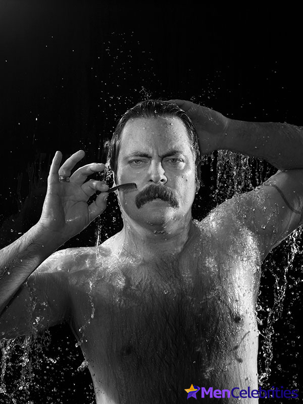Nick Offerman nude and sexy pics