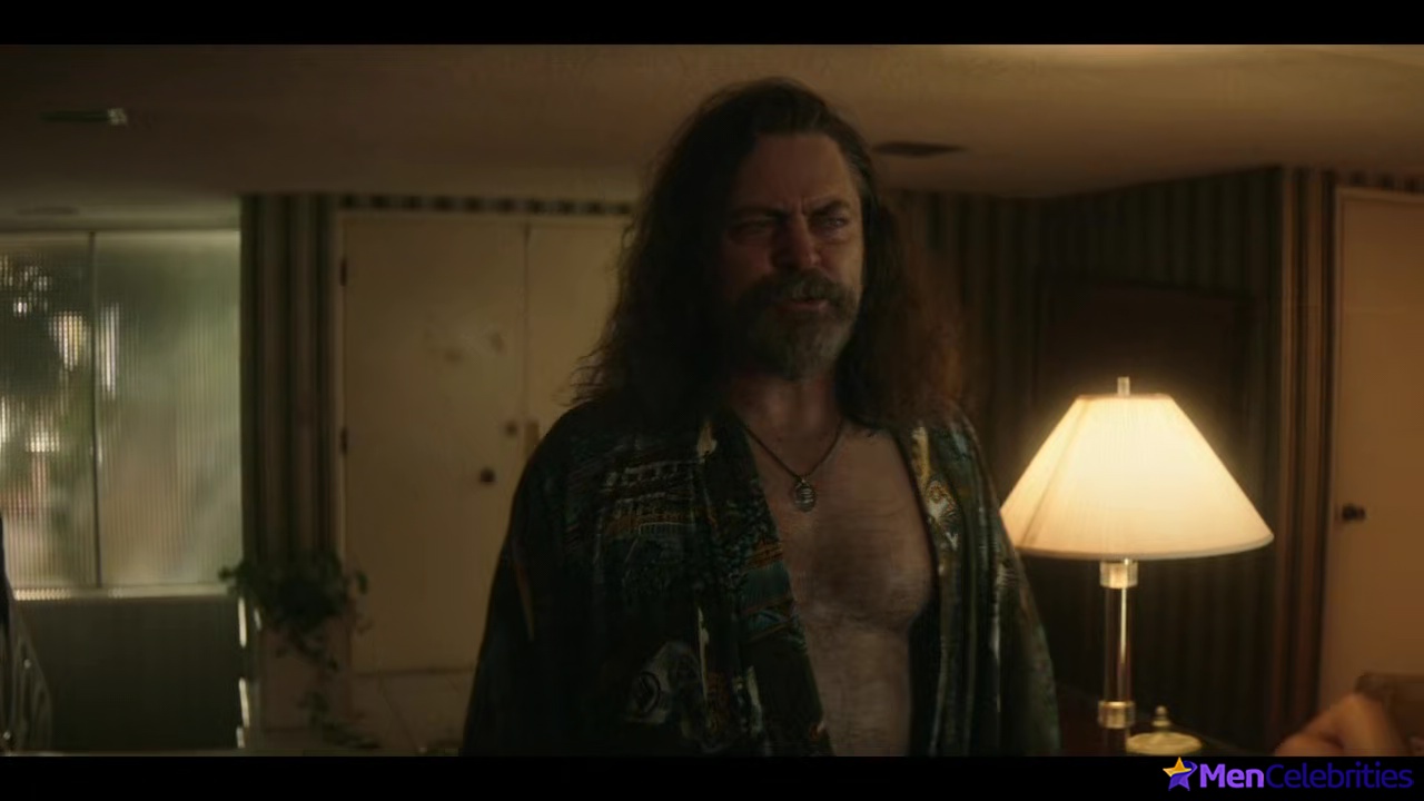 Nick Offerman nude cock and gay sex scenes