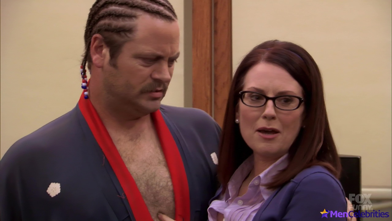 Nick Offerman nude cock and gay sex scenes