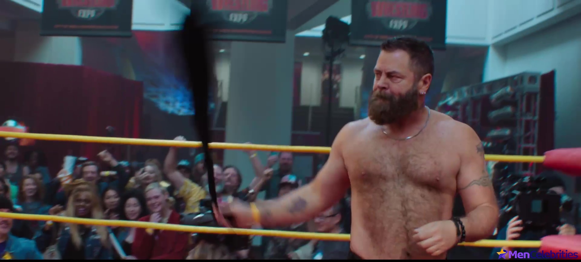 Nick Offerman nude cock and gay sex scenes