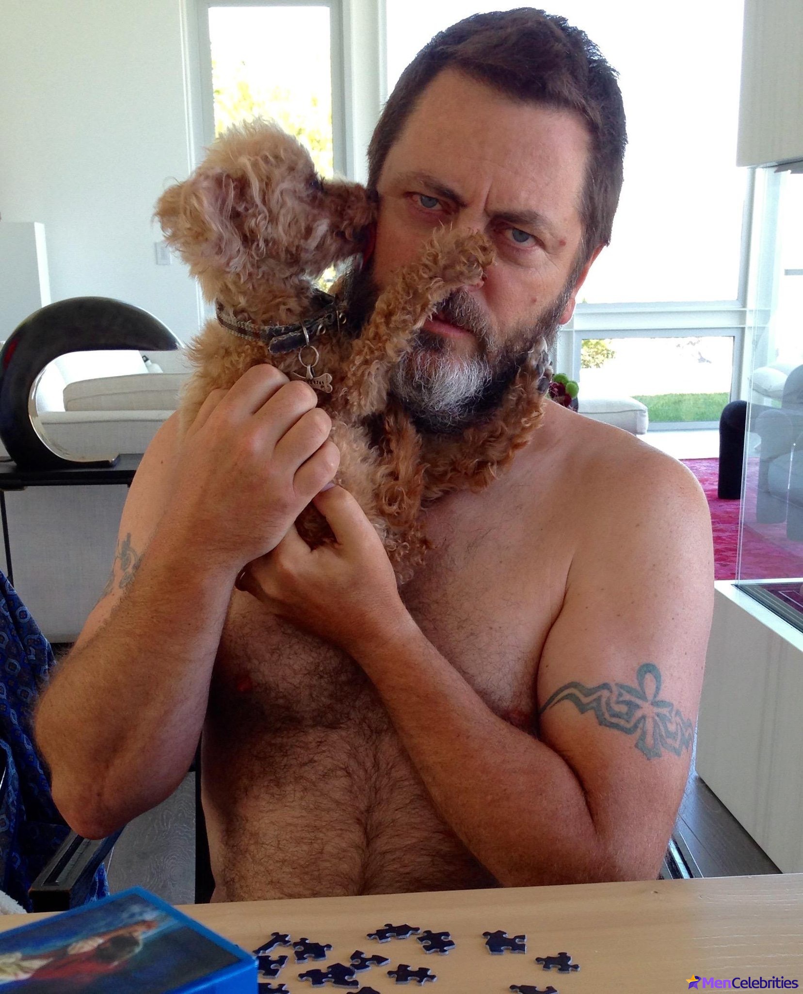 Nick Offerman nude and sexy pics