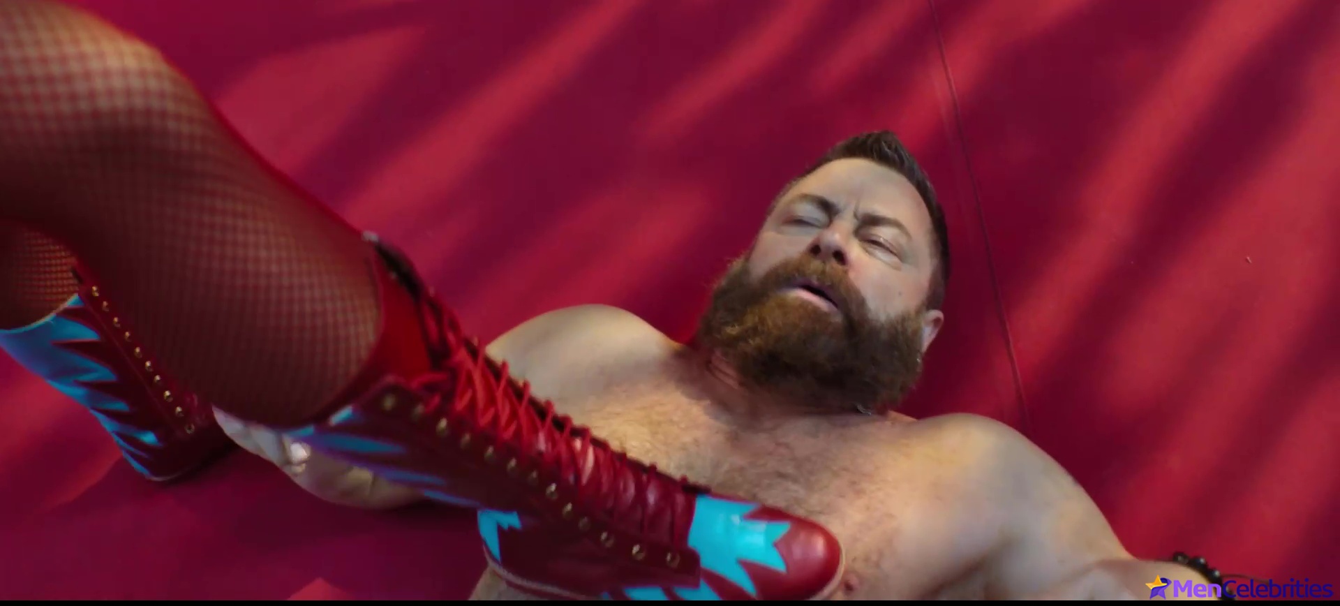 Nick Offerman nude cock and gay sex scenes